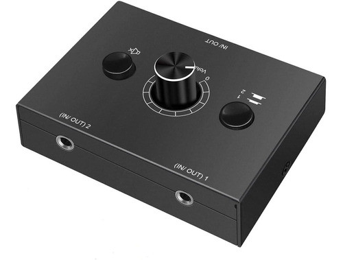 Conmutador Switch De Audio De 3.5 Mm Y.d.f Pasivo Manual 0