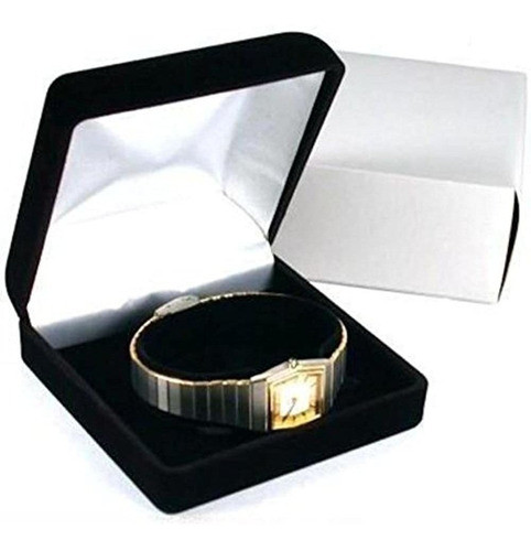 Findking Pulsera Negra Reloj Tobillera Caja De Regalo Exhibi 0