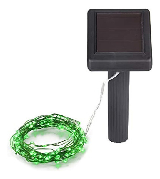 Luces De Cadena Alimentadas Por Energía Solar, 100 Luces De 0