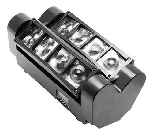 Mini 8 * 10w Led Shake Head Dj Stage Light Rgbw Boate Bar 0