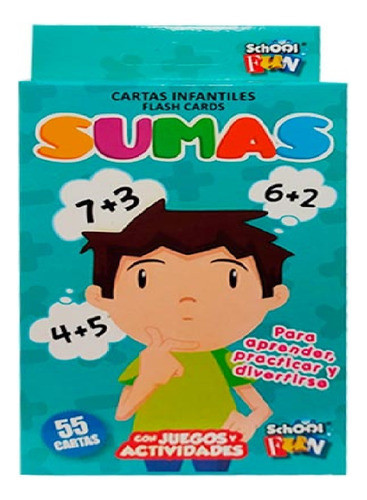 Cartas Infantiles Sumas- School Fun 0