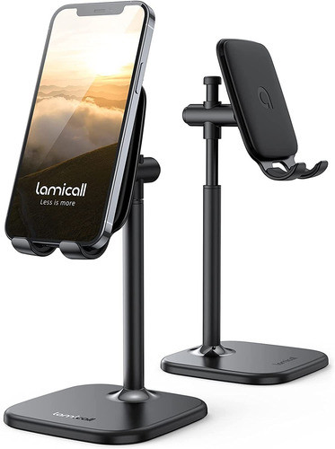Soporte Para Telefono Celular De Escritorio - Negro Lamic... 0
