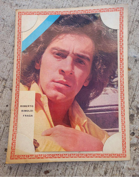 A- Roberto Rimoldi Fraga - Antigua Lamina Tipo Foto De Epoca 0