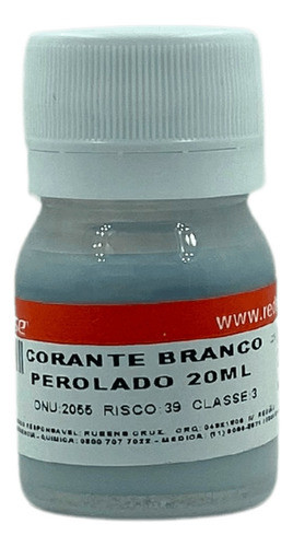 Corante Para Resinas Branco Perolado (20 Ml) 0