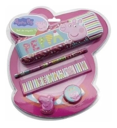 Set Escolar Peppa Pig 0