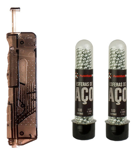 Speed Loader Para Pistolas Airguns 4.5mm+ Esfera De Aço 0