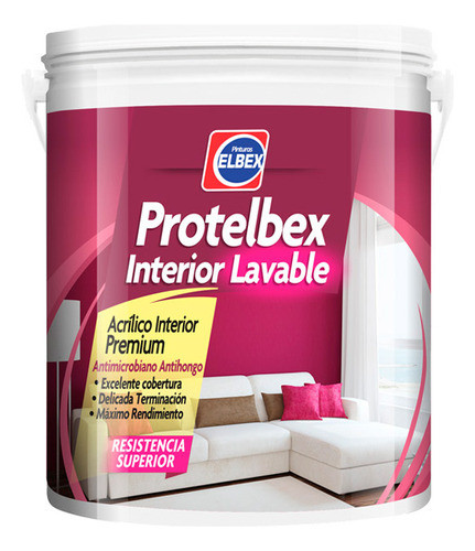 Pintura Protelbex Interior Lavable 20lt 0