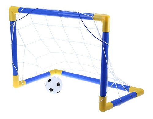 Arco De Fútbol Con Pelota E Inflador 0