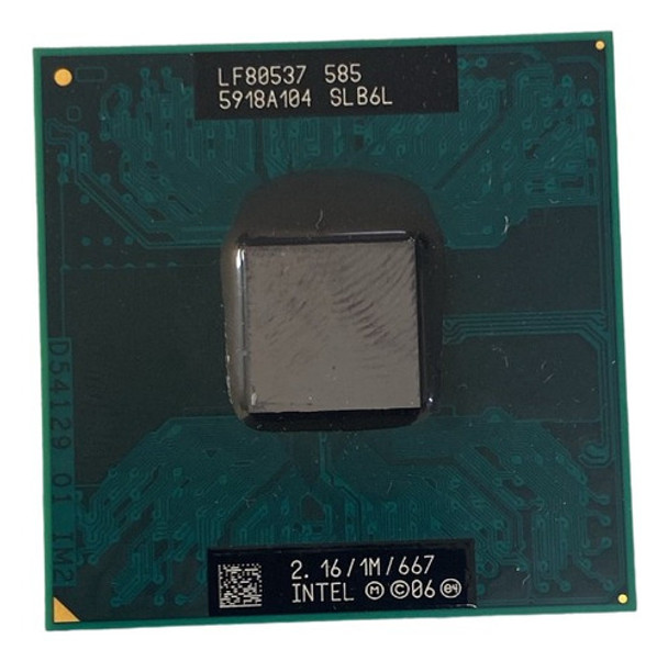 Processador Notebook Intel Celeron 585 2.16mhz Slb6l 0
