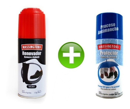 Wassington Combo  Renovador + Protector Gamuza Y Nobuck 0