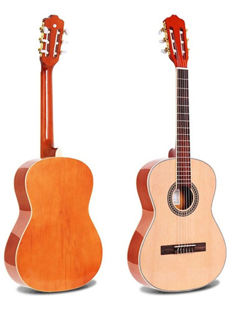 Guitarra Clásica Smiger Ec 310 Natural + 2 Clases Gratis 0
