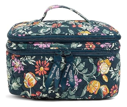 Vera Bradley Estuche Organizador De Maquillaje Cosmético Con 0