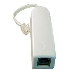 Micro Filtro Adsl Telefone Modem Simples  1 Saida  1 Peça 0