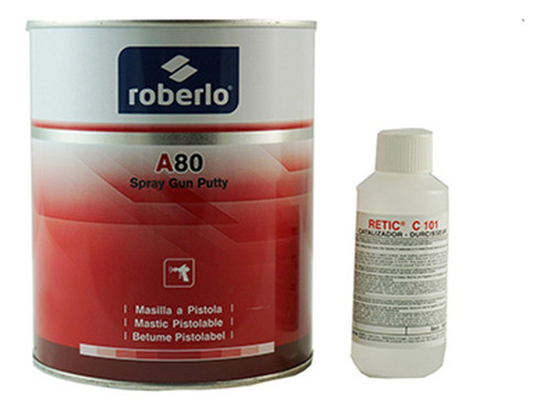 Roberlo Masilla Poliester A80 A Pistola 1 Lt 0