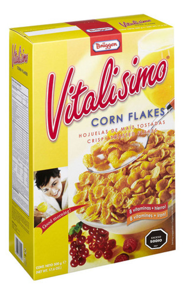 Cereal Corn Flakes Vitalisimo Brüggen 500 Grs. 0