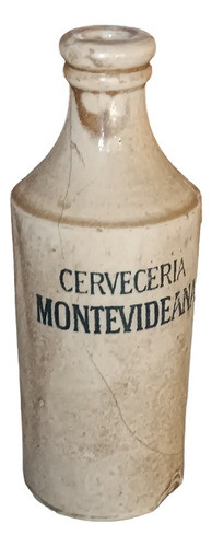 Botella Antigua De Gres, Sellada Glasgow 0