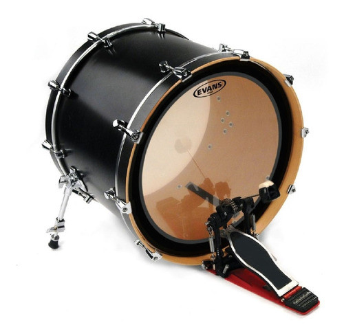 Parche Bombo Evans Eq3 Doble Capa 18 Transparente Bd18gb3 0
