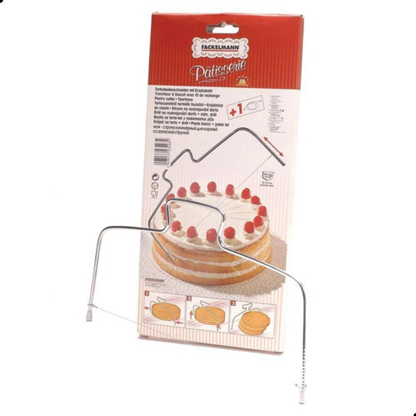 Cortador Nivelador Fatiador De Bolos Confeitaria Fackelmann 0