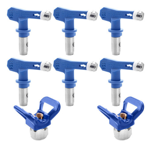 Conjunto De Bicos De Pintura Airless, Pontas De Pulverização 0