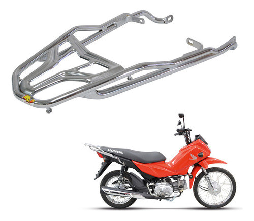 Bagageiro Vision Honda Pop 110 Longo ... 2020 2021 2022 2023 0