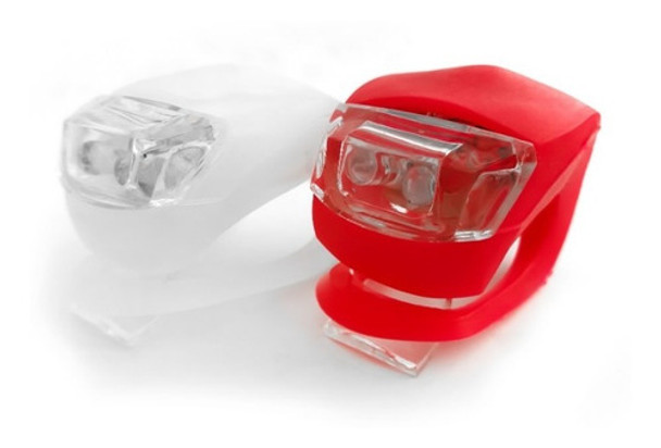 Set De 2 Luces Para Bicicleta Silicona Todo Barato 0