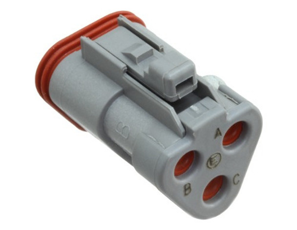 Conector Tipo Deutsch 3 Vias Porta Term. Hembra (dt06-3s) 0