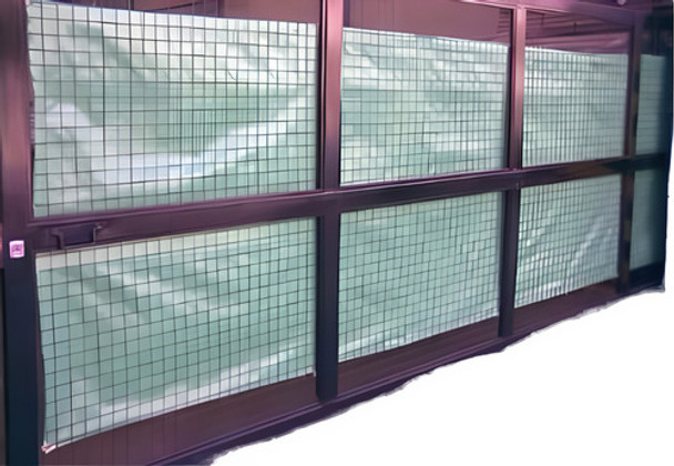Cubre Cerco Rafia Verde 1.50m Rollo 6m Lineales 0
