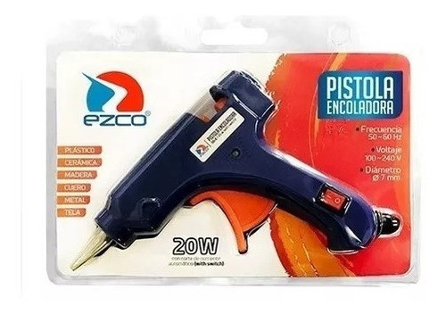 Pistola De Silicona Chica Sd-e 20w 7mm Ezco 0