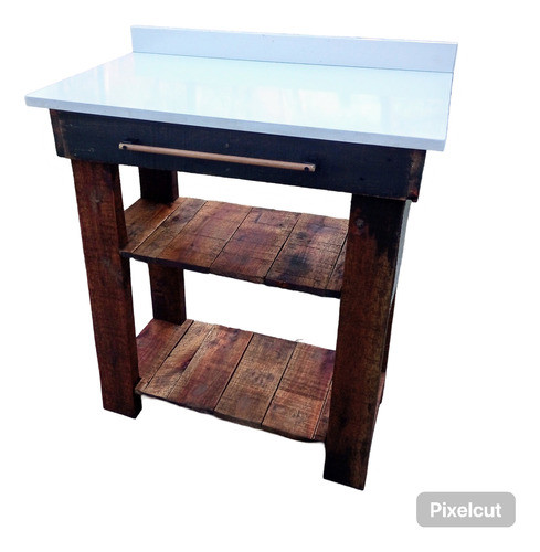 Mueble Estilo Campo Rustico,multifunción Para El Hogar... 0