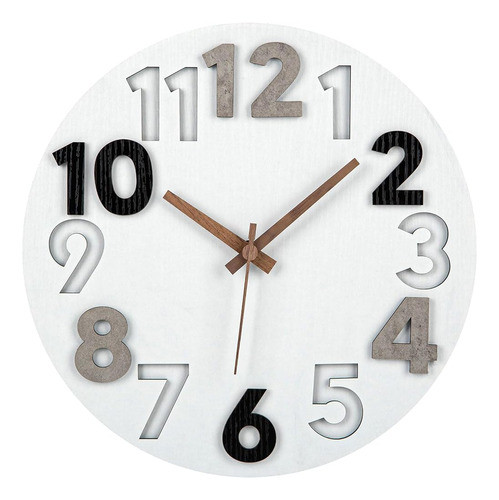 Reloj De Pared Nesifee Relojes De Pared Silenciosos Que No H 0