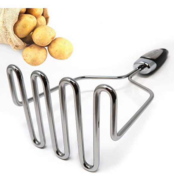 Machacador De Patatas De Acero Inoxidable - Herramienta... 0 Machacador De Patatas De Acero Inoxidable - Herramienta... 0