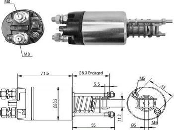Solenoide Marelli Fiat Varios 0