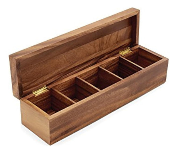 Ironwood Gourmet Caja De Té Organizadora Grande De 0 Ironwood Gourmet Caja De Té Organizadora Grande De 0