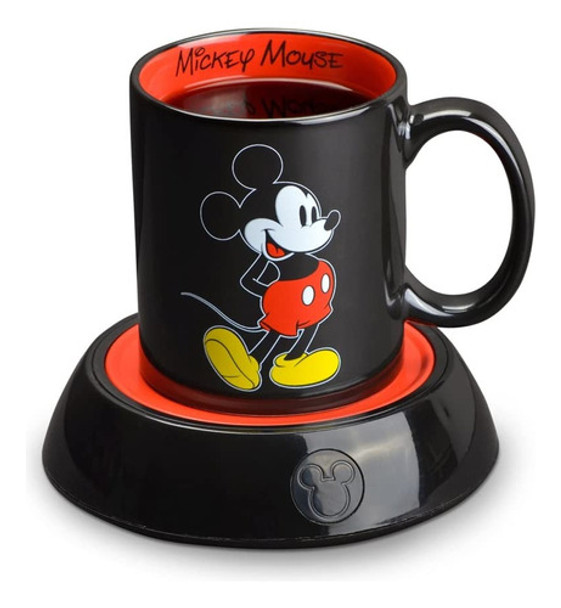 Taza Y Calentador De Mickey Mouse Para Bebidas Calientes 0