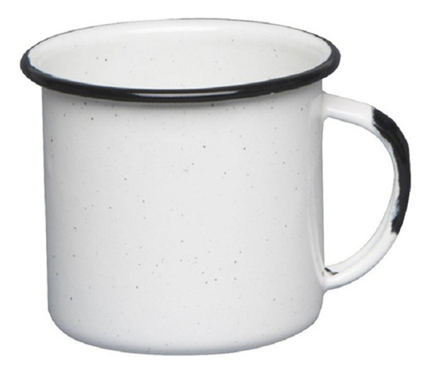 Taza Acero Vitrificado 85 Ml Blanco Cinsa 0