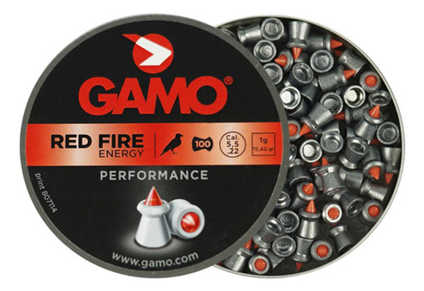 Chumbinho Gamo Red Fire Energy Performance 5.5mm 100un. 0