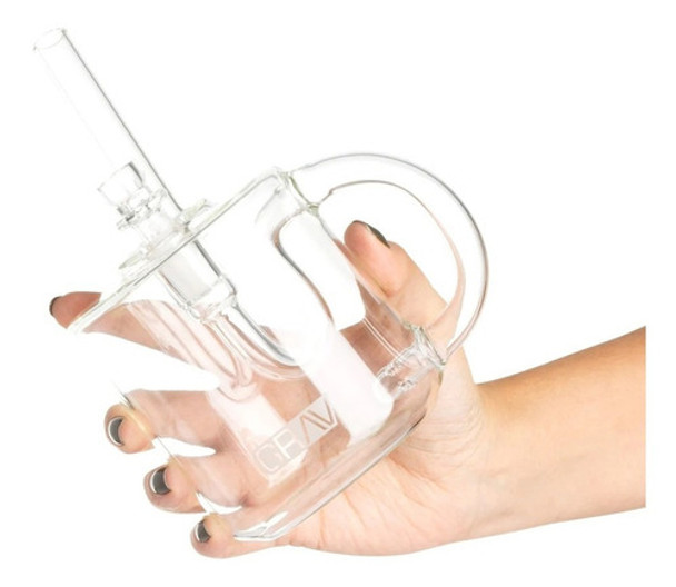 Bubbler De Vidrio Borosilicato Taza De Café Grav Coffee Mug 0