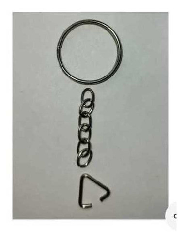 Argolla Llavero, Cadena, Triangulo. Tal Cual La Foto, 300u. 0