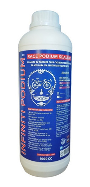 Liquido Sellador Tubelees  Race Podium Sealant X 1 Litro 0