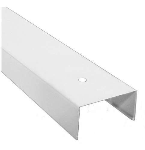 Perfil Divisória Naval Guia Superior N20 3 Metros Branco 0