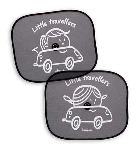 Parasol Plegable Coche Auto 2 Unidades Babypack 0