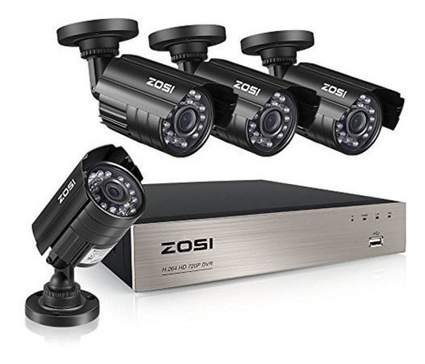 Zosi - Sistema De Seguridad De Video Hd-tvi 1080n / 720p De 0