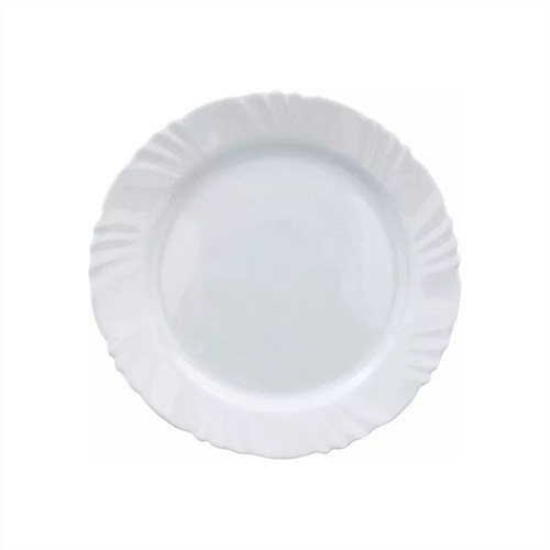 Plato Hondo Duralex Opaline Petala 23,5 Cm 0