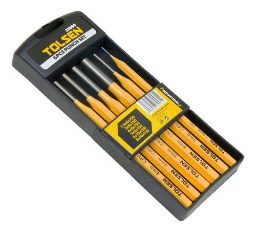 Juego Punzones Cilindricos Saca Espigas Tolsen 25090 0