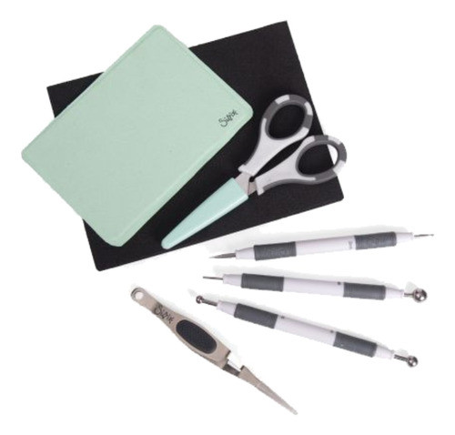 Kit De Insumos Para Trabajar En Papel Scrapbook Sizzix 0