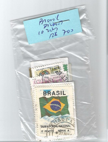 Brasil - Diversos - 10 Selos 0