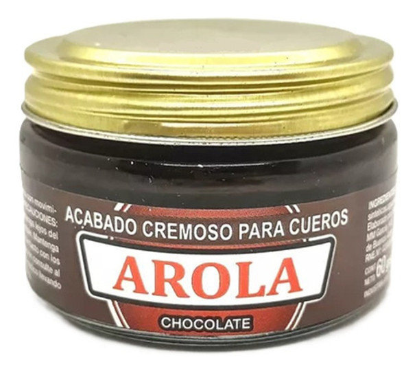 Crema Para Cuero Arola Color Chocolate 0