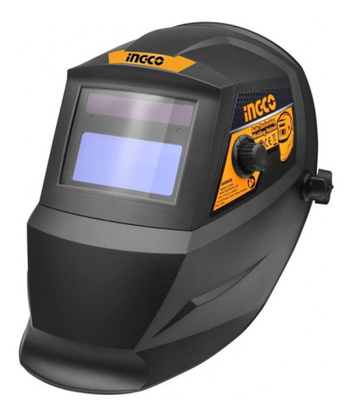 Careta Soldar Negra C/regulación Automática Fotosensible Ing 0