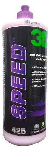 3d Compuesto Speed 3 En 1 Pulidor Abrillantador Protector 1l 0