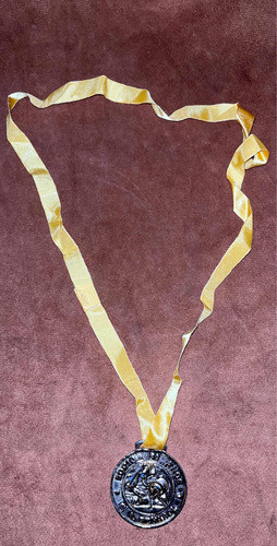 Medalla 50 Años De Socio De Peñarol. Impecable Estado 0